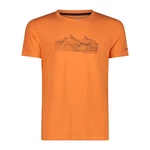 CMP Kurzarmshirt MAN T-SHIRT Flamme/Anthrazit
