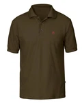 Fjllrven Poloshirt Polohemd Crowley Khaki/Dunkelgrün/Braun
