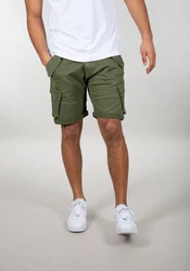 Alpha Industries Shorts Combat Short Dunkelgrün/Khaki/Grün