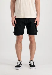 Alpha Industries Shorts Combat Short Schwarz/Dunkelblau