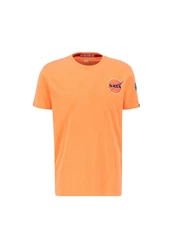 Alpha Industries T-Shirt Space Shuttle T Orange
