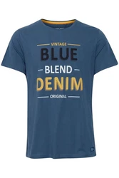 Blend T-Shirt BLEND BHArtur Hellblau/Blau/Dunkelblau