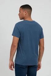 Blend T-Shirt BLEND BHArtur Hellblau/Blau/Dunkelblau