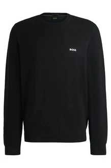 BOSS GREEN Strickpullover Momentum-X_CN grün BOSS GREEN Strickpullover Momentum-X_CN grün