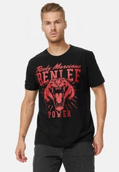 Benlee Rocky Marciano T-Shirt Tiger Power Lila/Dunkelrot/Rot/Braun