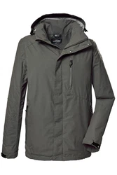 Killtec Outdoorjacke KOS 256 MN JCKT_CARLEB CS Dunkelgrün/Grün/Khaki/Grau