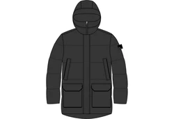 McKINLEY He.-Funkt-Mantel Omara II SCHWARZ NACHT/WEISS/COOL GRAU-SCHWARZ-HYPER PINK