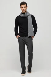 Silk and Cashmere Herren Rollkragenpullover 