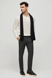 Silk and Cashmere Herren Rollkragenpullover 