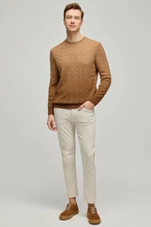 Silk and Cashmere Herrenpullover 