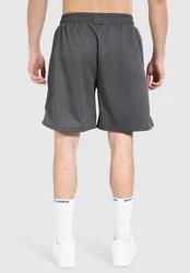 Smilodox Shorts Classic Ripp Kurze Sporthose Dunkelgrau/Grau