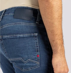 MAC 5-Pocket Jeans Arne Pipe Blau/Hellblau/Lila/Dunkelblau