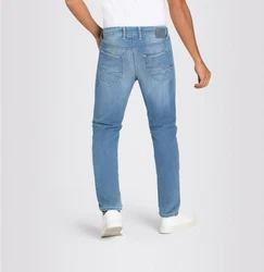 MAC Slim Fit 5-Pocket-Jeans Arne Pipe Blau/Hellblau