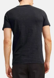 Jack & Jones T-Shirt 3er Pack Split Grau/Dunkelgrau/Dunkelblau/Schwarz