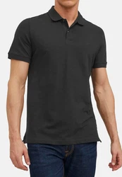 Jack & Jones Poloshirt 3er Pack Basic Grau/Dunkelgrau/Dunkelgrün/Grün