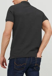 Jack & Jones Poloshirt 3er Pack Basic Grau/Dunkelgrau/Dunkelgrün/Grün