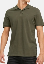 Jack & Jones Poloshirt 3er Pack Basic Dunkelgrün/Grün/Khaki
