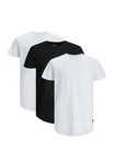 Jack & Jones T-Shirt 3er Pack Noa Weiß/Schwarz/Dunkelblau