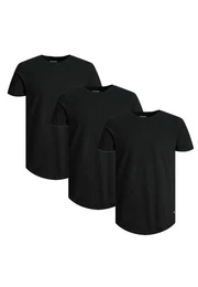 T-Shirt 3er Pack Noa (Spar-Set, 3-tlg) T-Shirt - Baumwolle - Atmungsaktiv - Lngerer Schnitt