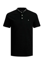 JACK & JONES Herren Polo T-Shirt Pique Hemd JJEPAULOS Rot/Schwarz/Weiß/Dunkelrot/Braun