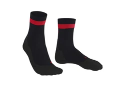 FALKE Ergonomic Fitness Lauf Socken Herren Schwarz/Rot