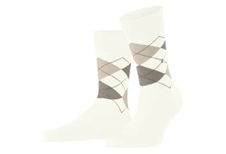 Burlington Socken Manchester Beige/Weiß/Creme