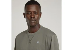 G-STAR T-Shirt 'Nifous' Khaki/Dunkelgrün