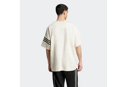ADIDAS ORIGINALS T-Shirt 'NEUCLASSICS' Beige/Khaki/Weiß/Creme