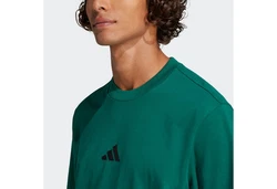 adidas Sportswear T-Shirt Essentials Grün/Dunkelgrün