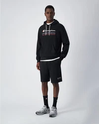 Champion Kapuzensweatshirt Schwarz/Rot