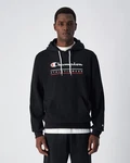 Champion Kapuzensweatshirt Schwarz/Rot