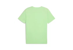 PUMA T-Shirt ESS No.1 Logo Tee Grün/Hellgrün/Neonfarben