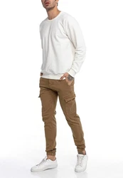 RedBridge Cargohose im sportlich-modernen Design Khaki/Braun
