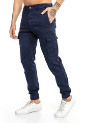 RedBridge Cargohose im sportlich-modernen Design Dunkelblau/Blau/Hellblau