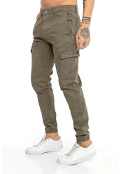 RedBridge Cargohose im sportlich-modernen Design Khaki/Dunkelgrün