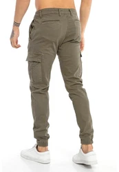 RedBridge Cargohose im sportlich-modernen Design Khaki/Dunkelgrün