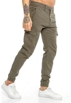 RedBridge Cargohose im sportlich-modernen Design Khaki/Dunkelgrün