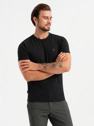 OMBRE T-Shirt 2er Set Rundhalsausschnitt Dunkelblau