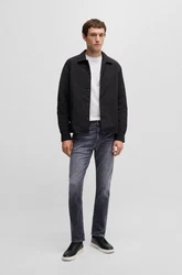 BOSS 5-Pocket-Jeans C-Delaware (1-tlg) Hellgrau/Dunkelgrau/Grau