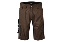 Hans Schäfer Workwear Arbeitsshorts Smart Apollon Khaki/Braun/Dunkelbraun
