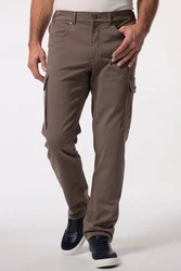 Boston Park Cargohose Straight Fit Khaki/Braun