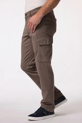Boston Park Cargohose Straight Fit Khaki/Braun