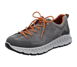 Ara Herren Sneaker Wanderschuh Paolo Grau/Hellgrau/Dunkelgrau/Rot