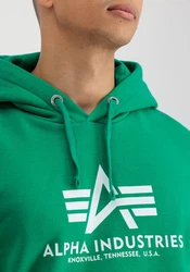 Alpha Industries Kapuzenpullover Basic Hoodie Herren Grün/Dunkelgrün