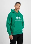 Alpha Industries Kapuzenpullover Basic Hoodie Herren Grün/Dunkelgrün
