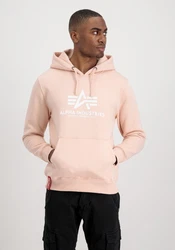 Alpha Industries Kapuzenpullover Basic Hoodie Herren Rosa