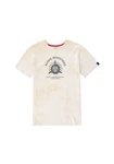 Alpha Industries T-Shirt Vintage Aviation Khaki/Weiß/Beige/Creme