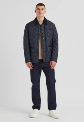 Milestone Steppjacke MSSeattle Dunkelblau/Blau/Hellblau
