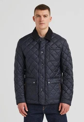 Milestone Steppjacke MSSeattle Dunkelblau/Blau/Hellblau