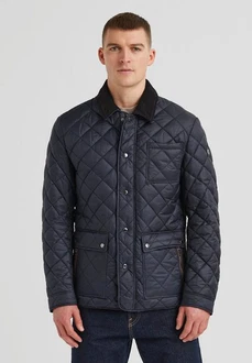 Milestone Steppjacke MSSeattle Dunkelblau/Blau/Hellblau